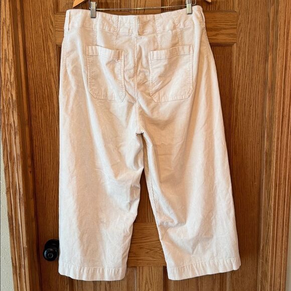 MAEVE Anthropologie Colette Corduroy Wide Leg Crop - Picture 9 of 15